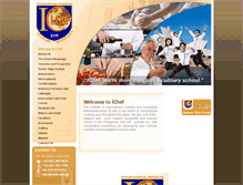 Tablet Screenshot of ichef.com.ph